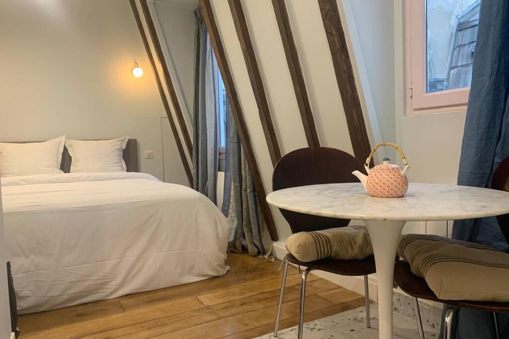Paris 4 Le Marais Hotel De Ville Lift C A Екстер'єр фото